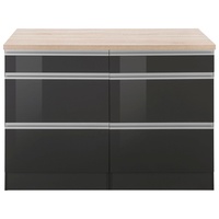 Kochstation Unterschrank »KS-Ohio«, Breite 120 cm grau