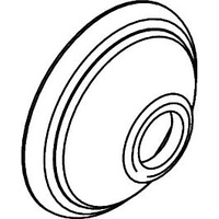 Hansgrohe Rosette Axor Montreux Wannenarmatur/ Brausenarmatur Aufputz chrom