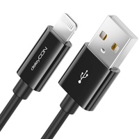 DeleyCON 1m Lightning 8 Pin USB Ladekabel Datenkabel MFi
