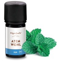 AllgäuQuelle Naturprodukte Allgäuquelle BIO Duftöl Duftmischung Atemwohl. Eukalyptus, Salbei,