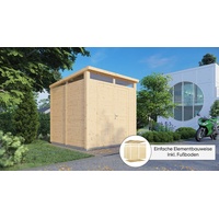 BERTILO Gartenhaus Woodline Pent 234 cm x 226 cm