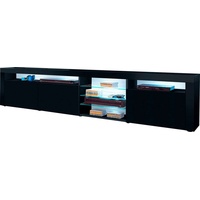 Borchardt Möbel Lowboard »Santa Fe«, Breite 200 cm schwarz