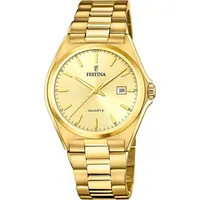 Festina Herren Uhr Casual Edelstahl Armbanduhr gold D2UF20555/3 -