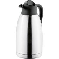 Fs-star Isolierkanne 1,5 Liter Edelstahl, Thermoskanne, silber,