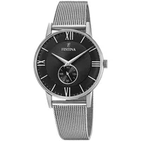 Festina Herren Uhr Casual Edelstahl Armbanduhr silber D2UF20568/4 -
