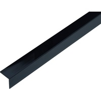GAH Alberts Alberts Winkelprofil | selbstklebend | Kunststoff, schwarz