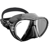 Cressi Ocean Mask - Schnorchelmaske Ocean, Schwarz/Schwarz, Einheitsgröße, Erwachsene