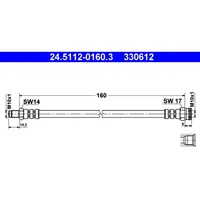 ATE Bremsschlauch 24.5112-0160.3