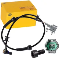 Hella ABS-Sensor 2-polig Vorne Rechts für Nissan Pathfinder III