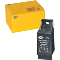 Hella Relais, Wisch-Wasch-Intervall - 12V - 6-polig - mit