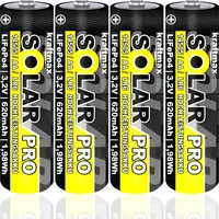 Kraftmax 4 er Pack SOLAR pro Mignon AA Akkus