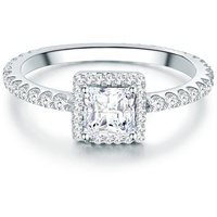 Trilani Ring Sterling Silber Zirkonia in 52 Damen
