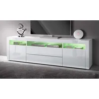 Borchardt Möbel Lowboard BORCHARDT MÖBEL "Santa Fe", weiß (weiß