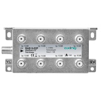Axing BAB 8-02P 8-fach Terminal-Abzweiger Kabelfernsehen CATV Multimedia DVB-T2