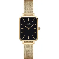 Daniel Wellington Quadro Pressed Evergold - Schwarz/Schwarz