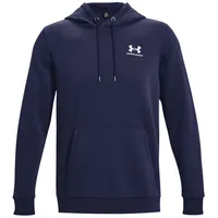 Under Armour Essential Fleece Hoodie midnight Navy / white