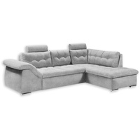 Ed exciting design Ecksofa Oman mit Bettfunktion, Bettkasten, Armteilverstellung