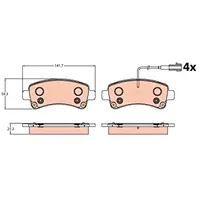 TRW GDB2106