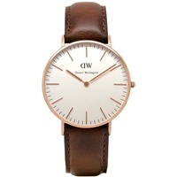 Daniel Wellington Classic St. Mawes Leder 36 mm DW00100035