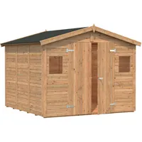 Palmako Dan 2,73 x 2,8 x 2,2 m hellbraun