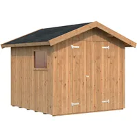 Palmako Nils Gartenhaus 279 cm x 239 cm Braun