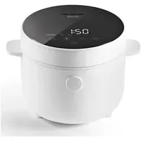 N8WERK Digitaler Reiskocher Weiß 2,0 l