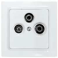 Eltako TV/RF/SAT-Abdeckung TV55E/3-am