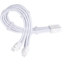 Silverstone 8-Pin EPS12V zu 4/8-Pin ATX12V ungewinkelt/ungewinkelt, 30cm, weiß