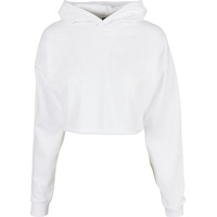 URBAN CLASSICS Oversized Cropped Sweatshirt White 4XL