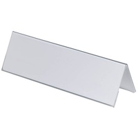 Durable Tischnamensschilder 8053-19 transparent 29,7 x 10,5 cm, 25
