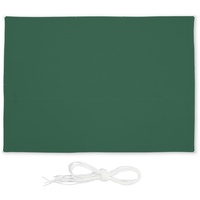 Relaxdays Sonnensegel, 3,5x4,5 m, wasserabweisend, Polyester, rechteckiges Segeltuch, Spannseile,