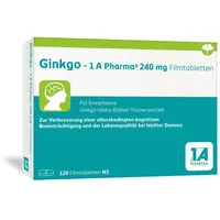 1 A Pharma Ginkgo-1a Pharma 240 mg Filmtabletten 120
