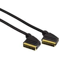 Hama 11944 Scart-Verbindungskabel Stecker - Stecker vergoldet 1,8 m