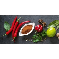 Express Küchen Küchenrückwand EXPRESS KÜCHEN "Gewürze", bunt, B:120cm H:55,9cm,