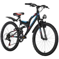 KS-Cycling Zodiac 24 Zoll RH 38 cm schwarz/rot