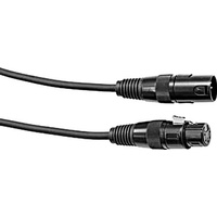 Eurolite DMX Kabel XLR 5pol 3m sw
