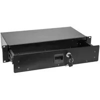 Omnitronic SN-2 Rackschublade mit Schloss 2HE