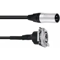 PSSO  Patch Kabel XLR(M)/XLR(F) EB 1m sw