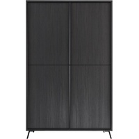 INOSIGN Highboard »City«, Höhe ca. 174 cm, schwarz