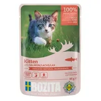 Bozita Häppchen in Soße Lachs für Kitten 12 x