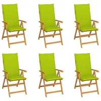 VidaXL Gartenstuhl 60,7 x 93,9 x 32,9 cm braun