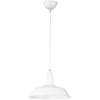 Trio Reality Leuchten R30421001 Will, Pendelleuchte, Metall, E27, Weiß