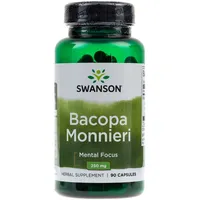 Swanson Bacopa Monnieri 250 mg 90 Kapseln