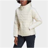 Adidas Hooded Premium Slim Jacke Wonder White 32    