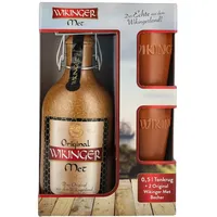 Wikinger Met Original 11% Vol. 0,5l mit 2 Tonbechern