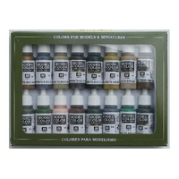 Vallejo Acrylic Model Color Set German WWII Camo (16)