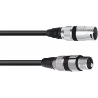 PSSO  Lautsprecherkabel XLR 2x2,5 5m sw