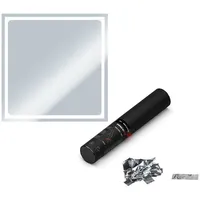 Magic FX MAGICFX® Konfettikanone S, 28cm, Silber Metallic