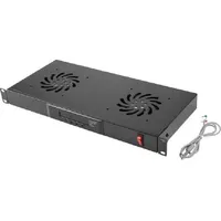 LANBERG AK-1502-B Serverschrank Zubehör, Schwarz