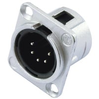 Neutrik XLR Einbaustecker 5pol NC5MDL-1